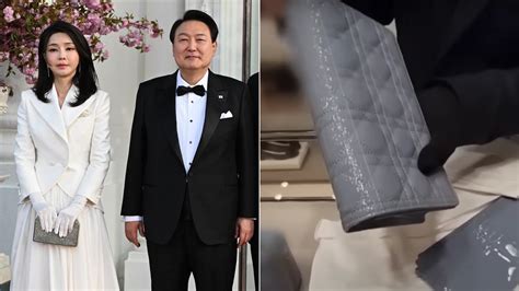 south korean first lady dior bag|south korea president wife scandal.